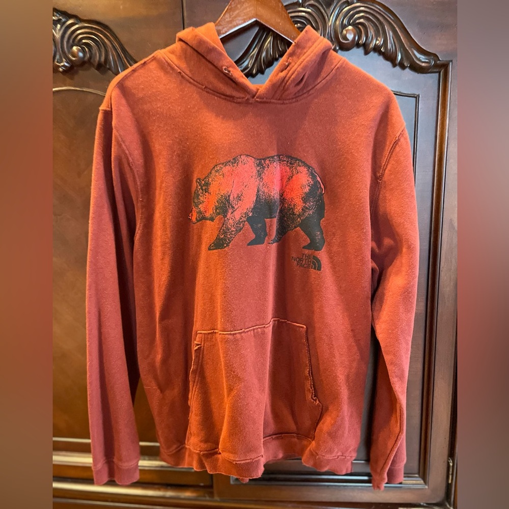 Distressed The North Face Hoodie